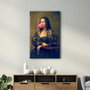 Wallity CAM-1089 Pintura Decorativa Vidrio Templado 46 x 72 cm, Arte de Pared Impresión UV para Hogar, Oficina, Material Vidrio Templado 4mm